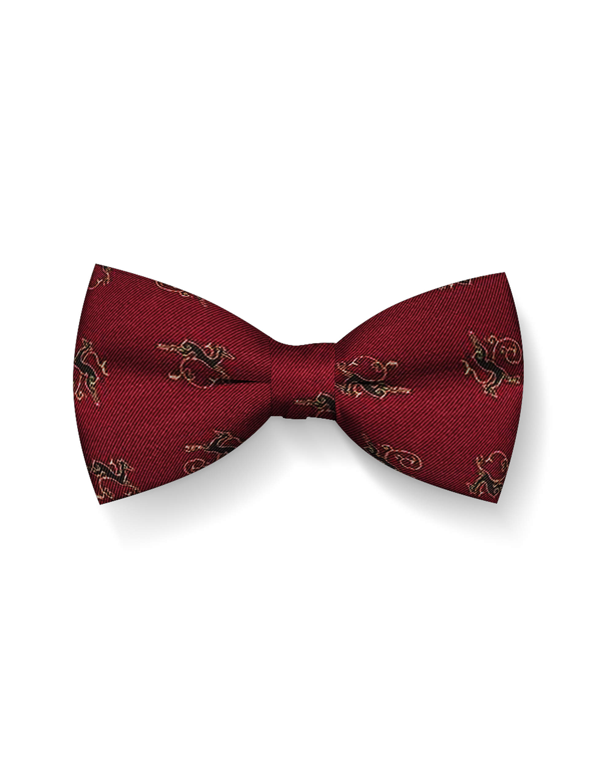 Irmis Nakhtomi (The Deer's Leap) Silk Bow Tie (Red)